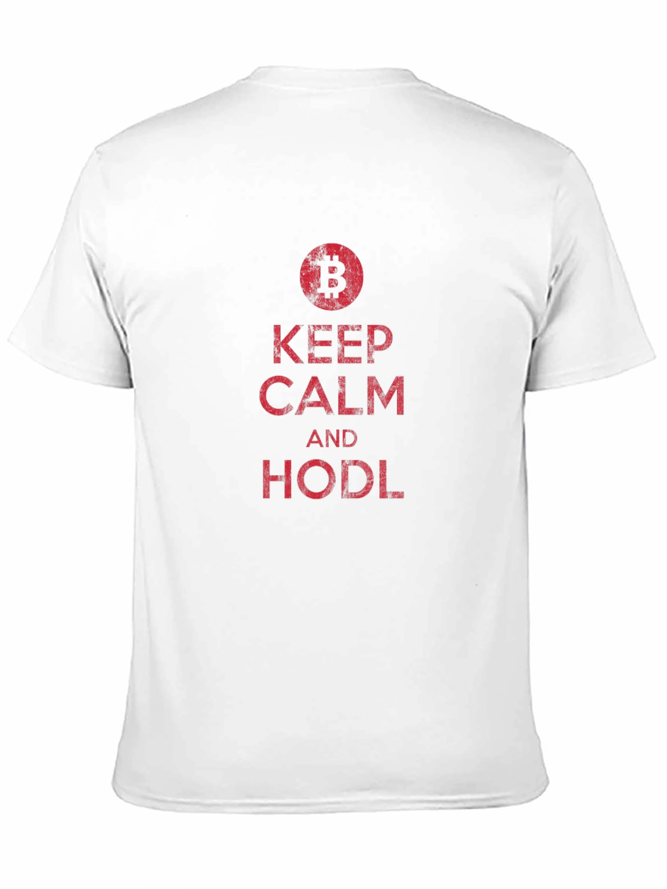Bitcoin HODL T-Shirt - Keep Calm Crypto Tee