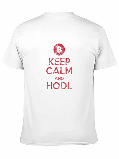 Bitcoin HODL T-Shirt - Keep Calm Crypto Tee