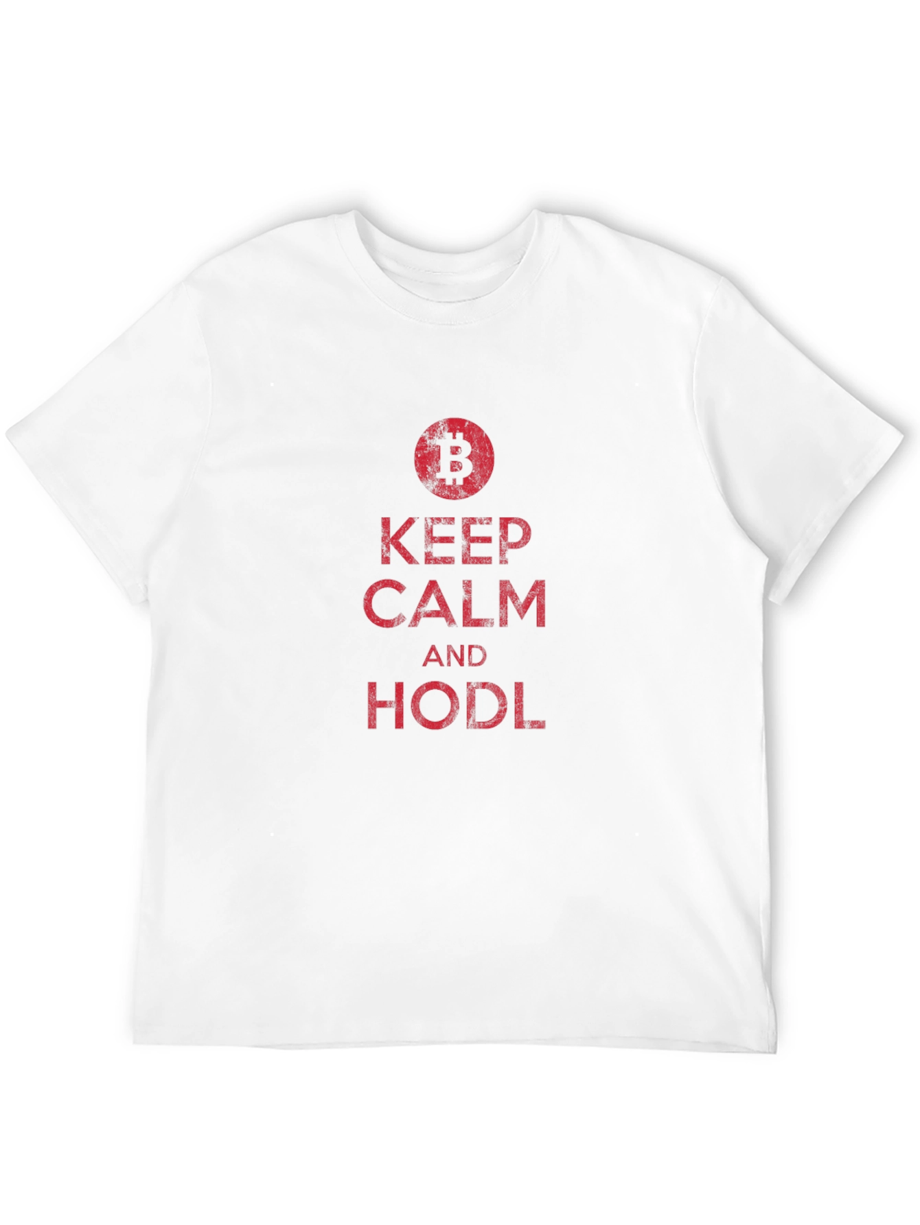 Bitcoin HODL T-Shirt - Keep Calm Crypto Tee