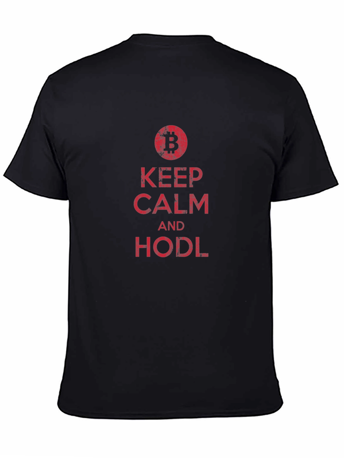 Bitcoin HODL T-Shirt - Keep Calm Crypto Tee