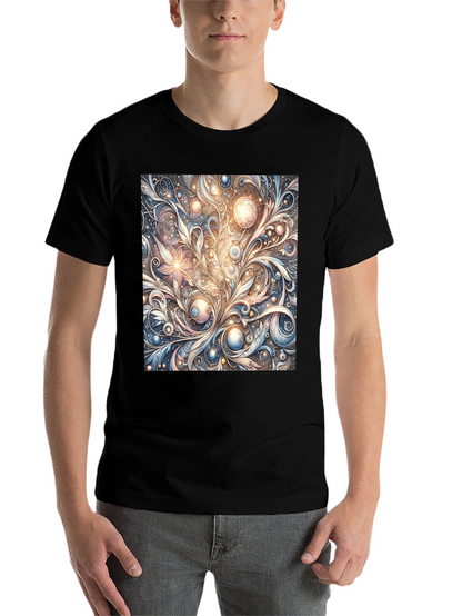 Art Nouveau Swirl T-Shirt: Unique Pattern Tee