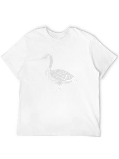 Goose Graphic Black T-Shirt - Wildlife Tee