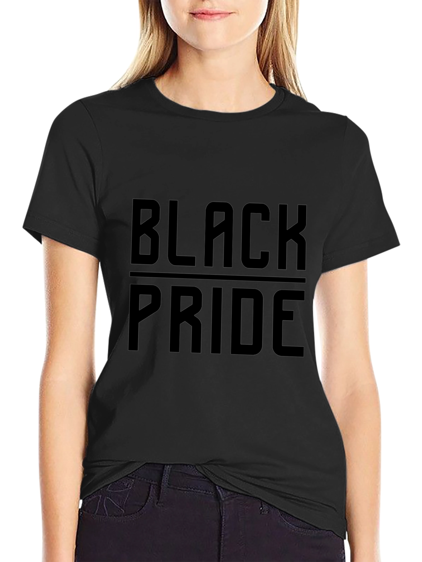 Black Pride Graphic Tee - Stylish Statement Shirt