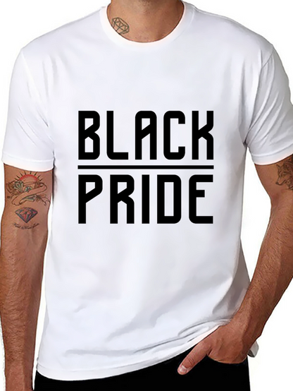Black Pride Graphic Tee - Stylish Statement Shirt