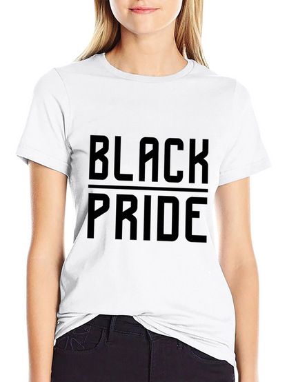 Black Pride Graphic Tee - Stylish Statement Shirt