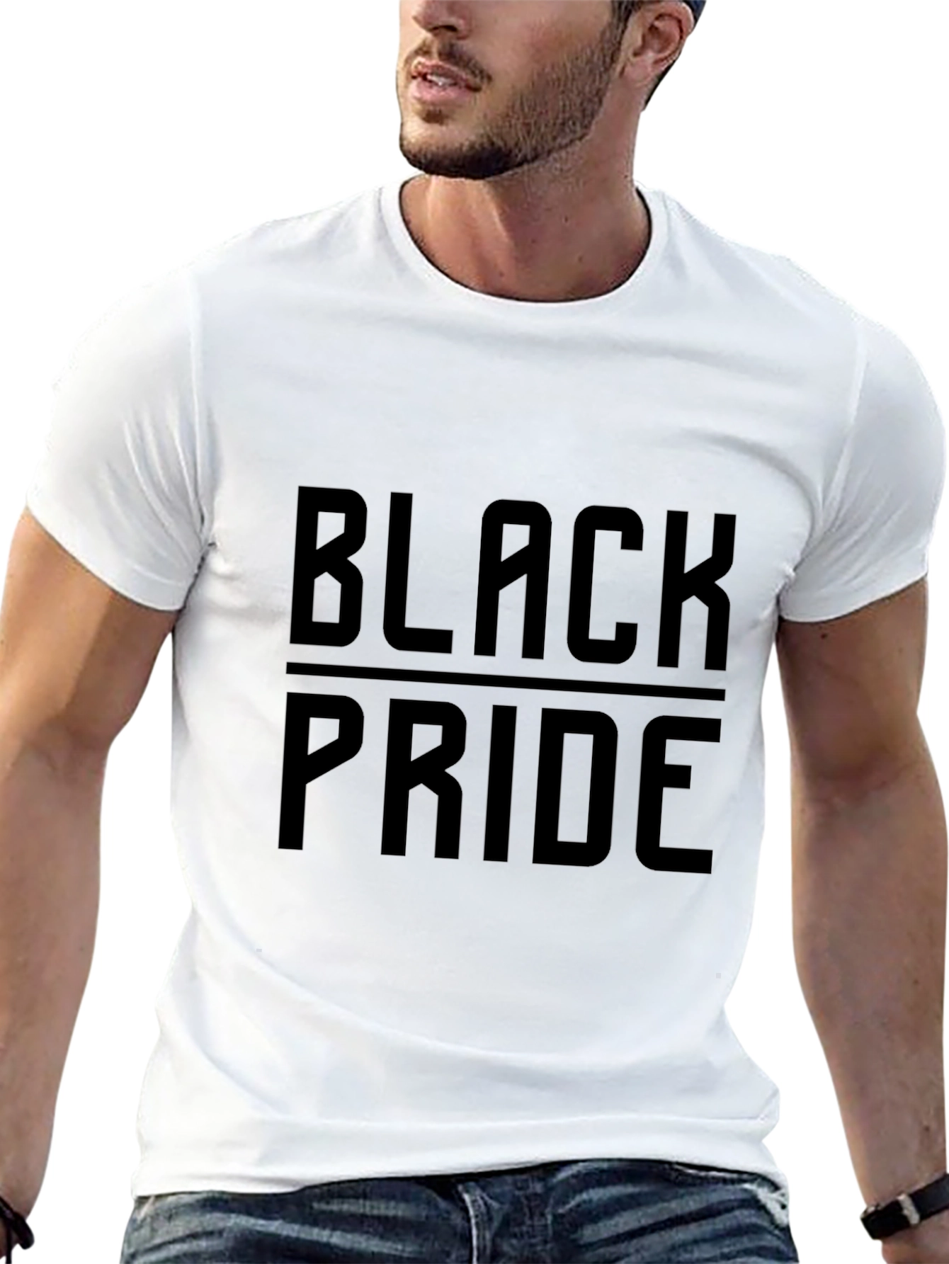 Black Pride Graphic Tee - Stylish Statement Shirt