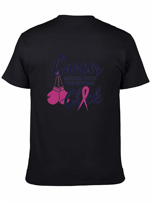 Cancer Messed With the Wrong Chick T-Shirt