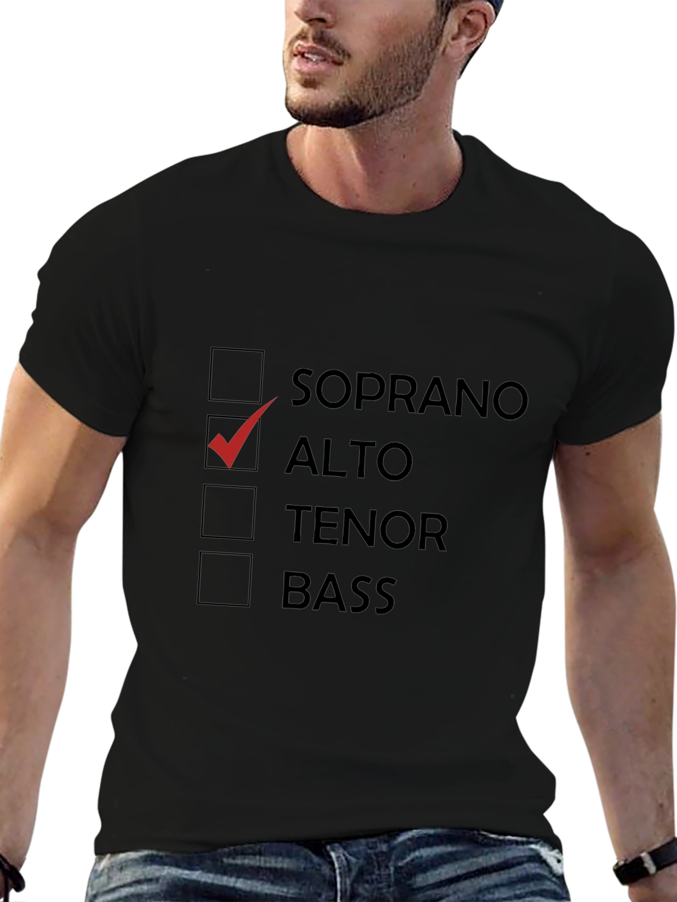 Alto Singer T-Shirt - Voice Part Tee