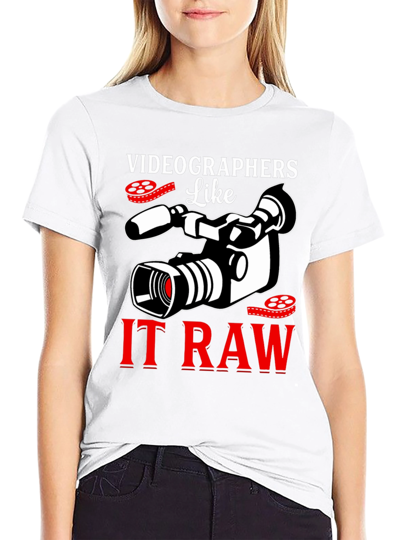 Videographers Like It Raw Graphic T-Shirt