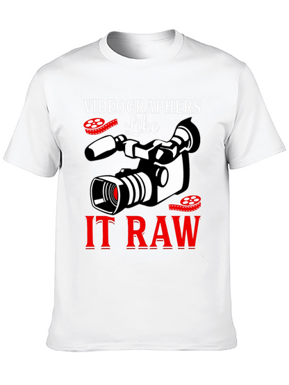 Videographers Like It Raw Graphic T-Shirt