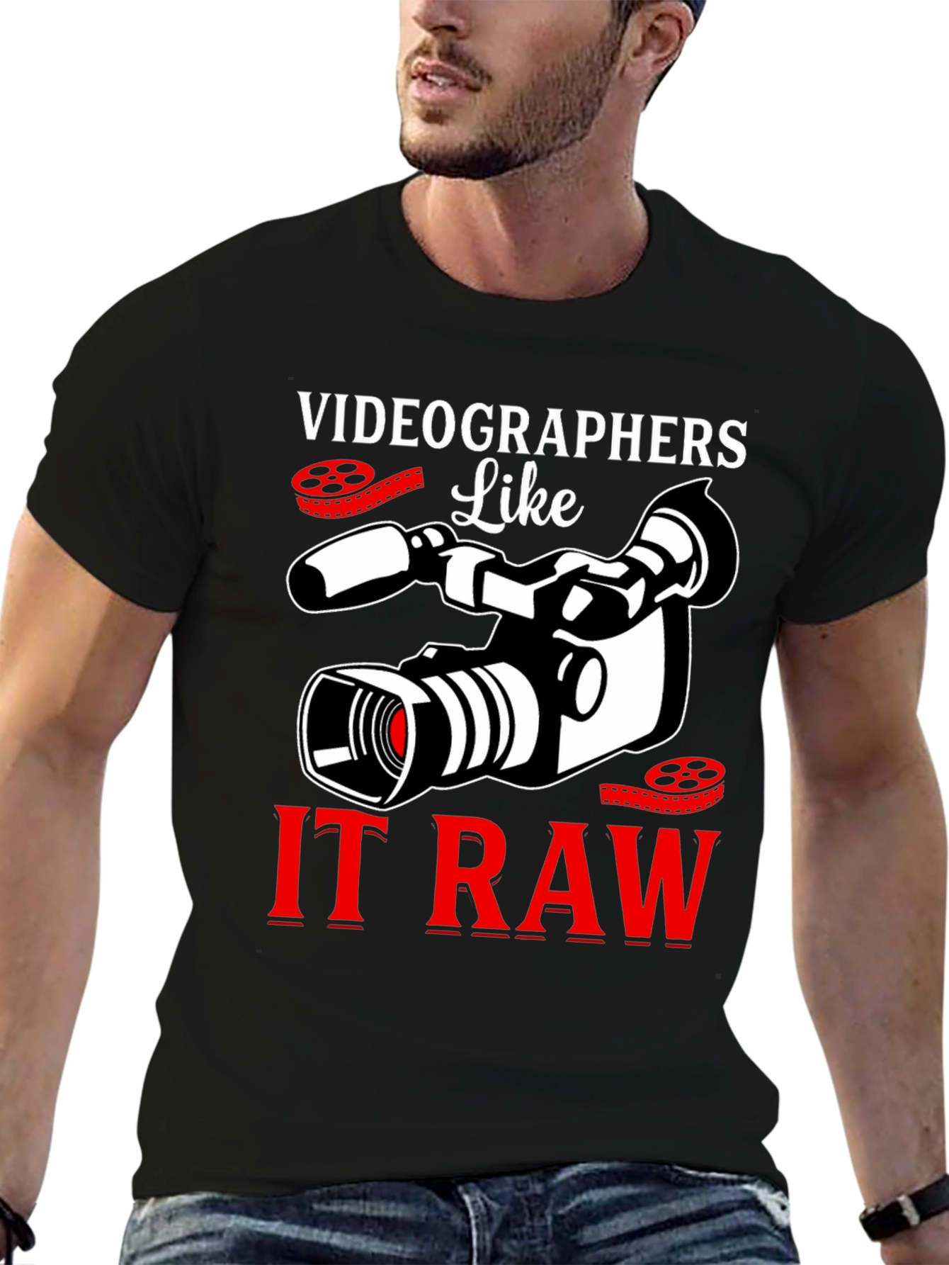 Videographers Like It Raw Graphic T-Shirt