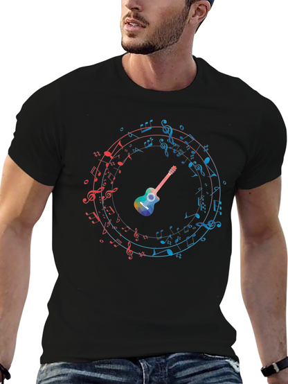 Musical Guitar Graphic Tee
