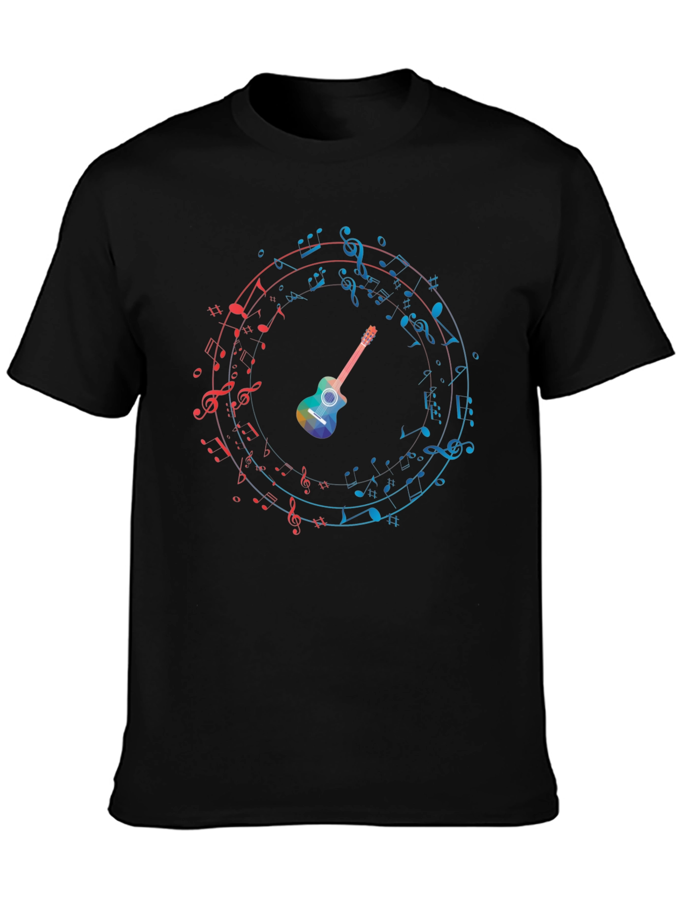 Musical Guitar Graphic Tee