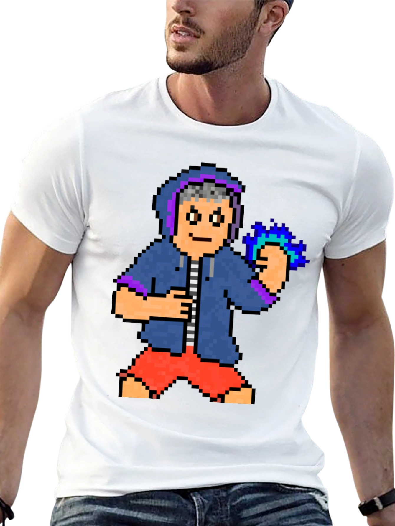 Pixel Art Mage T-Shirt