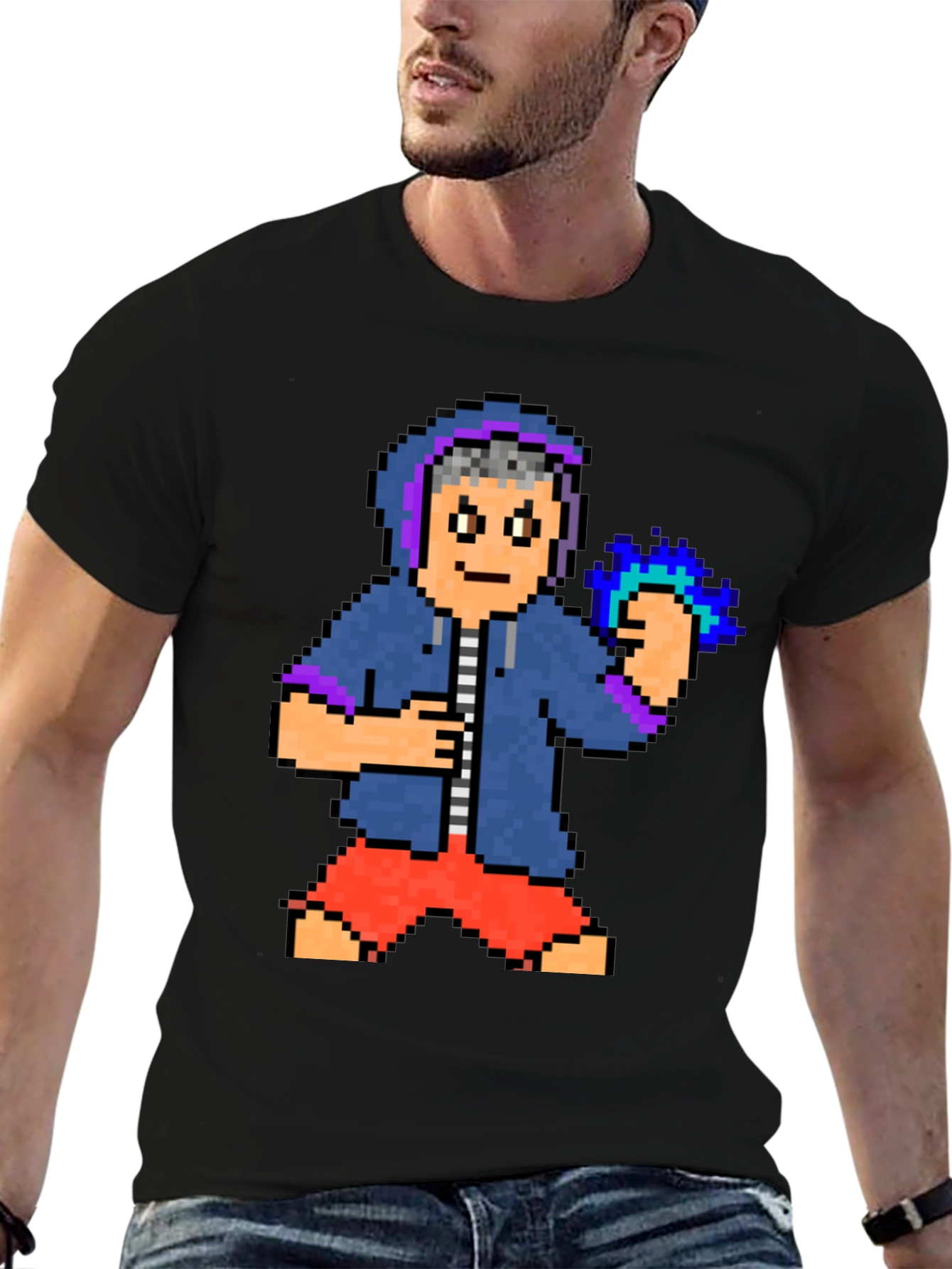 Pixel Art Mage T-Shirt