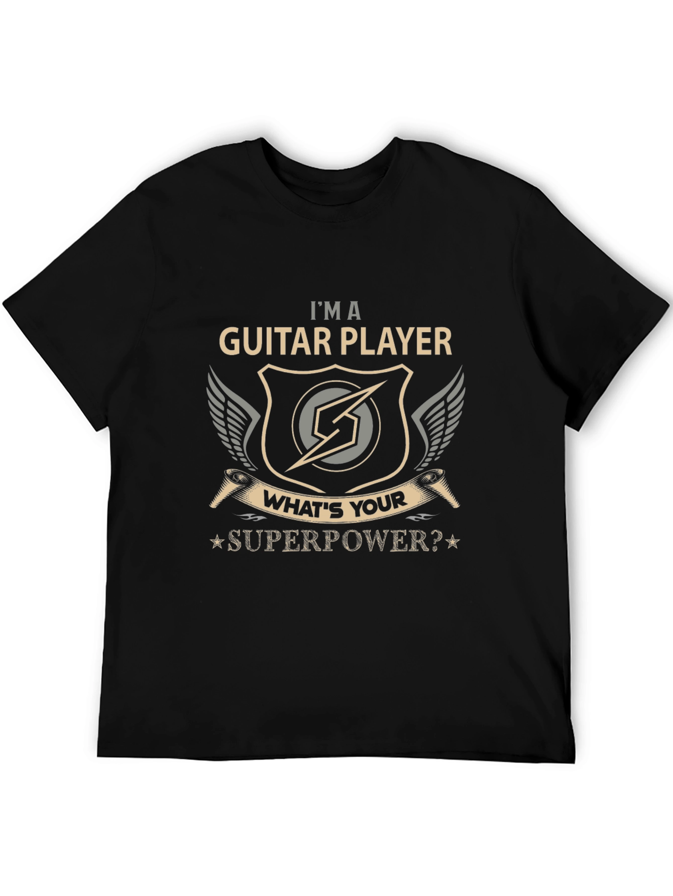 Guitar Player Superpower T-Shirt - Musician Tee