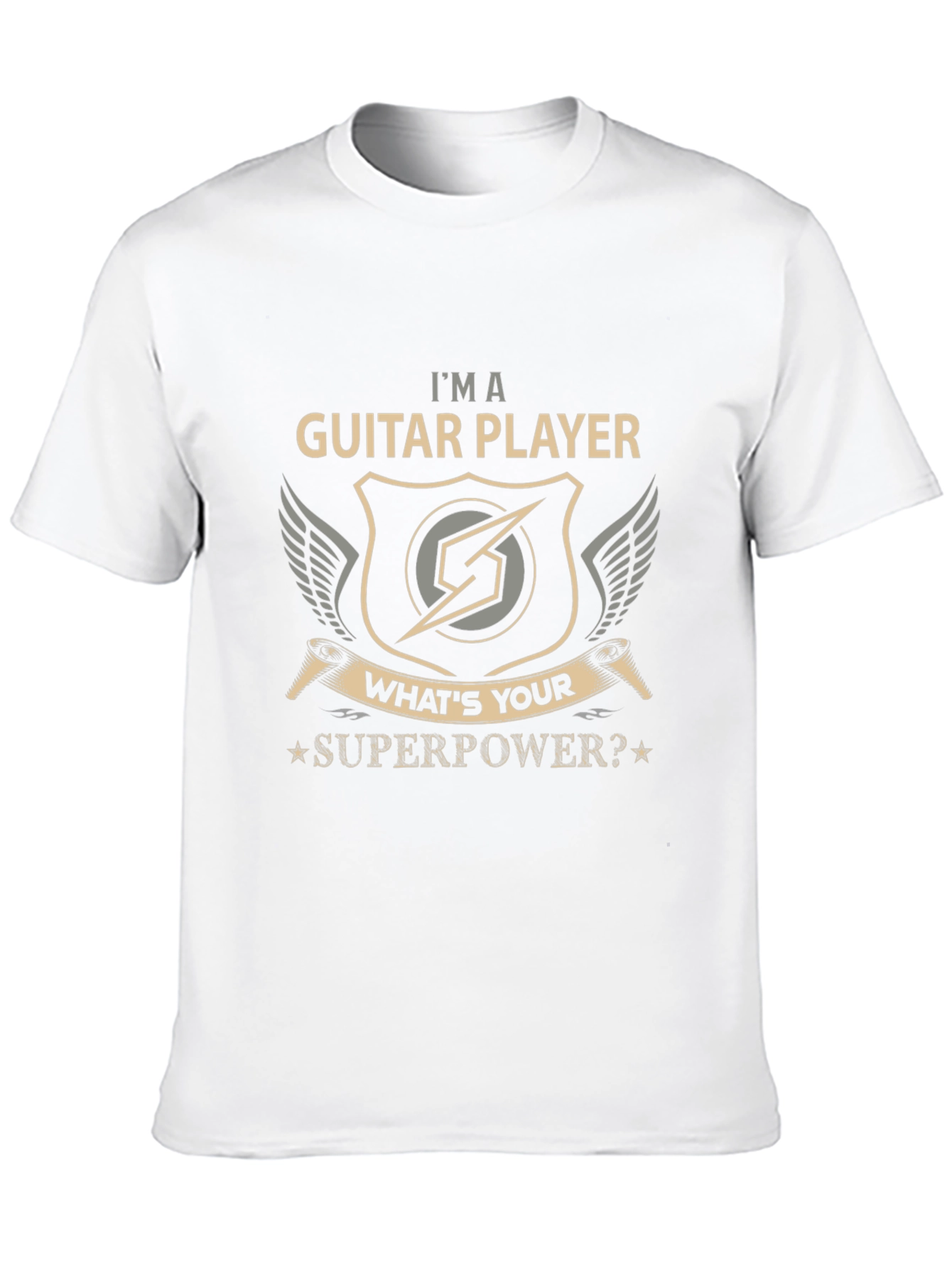 Guitar Player Superpower T-Shirt - Musician Tee