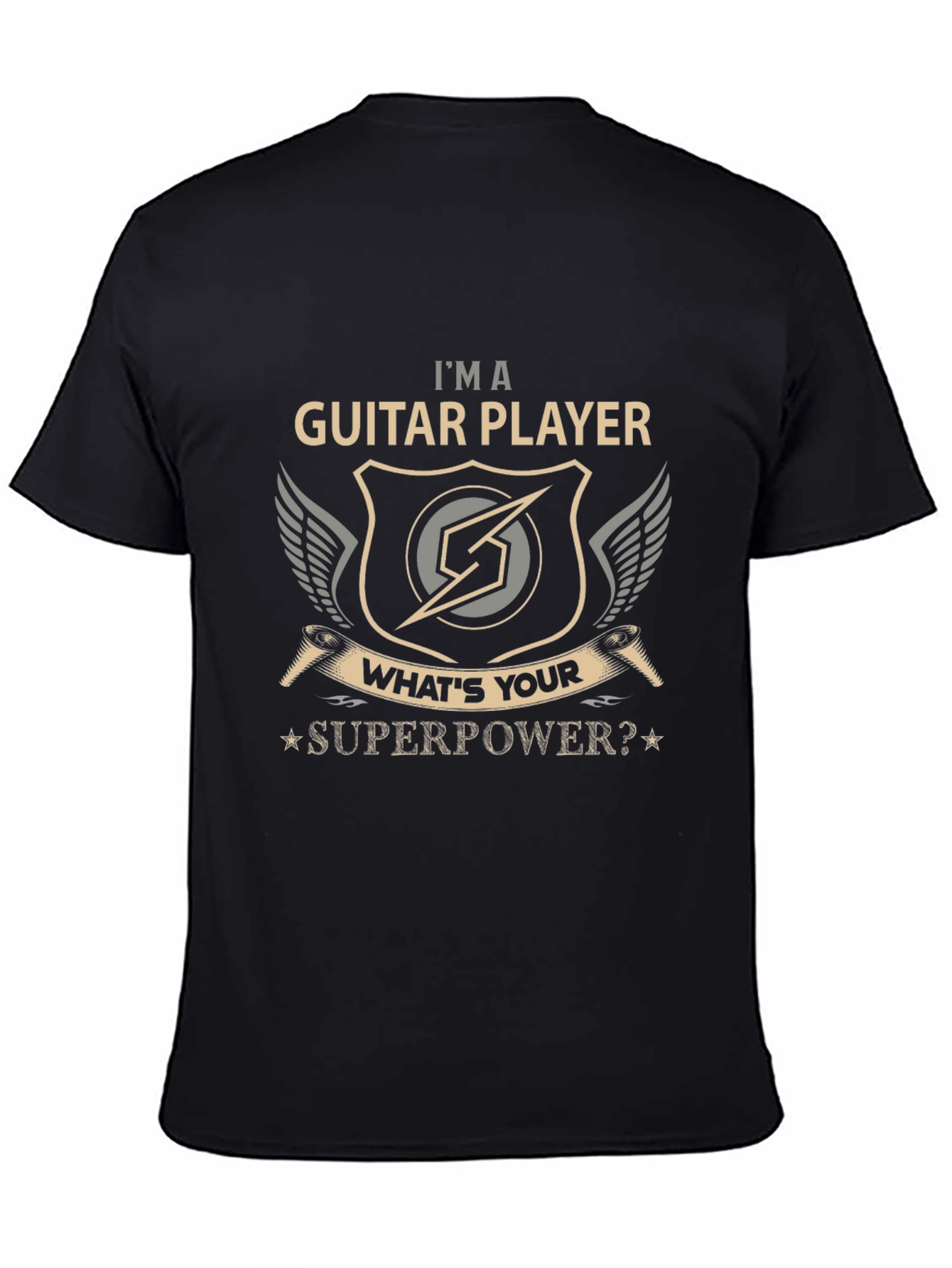 Guitar Player Superpower T-Shirt - Musician Tee