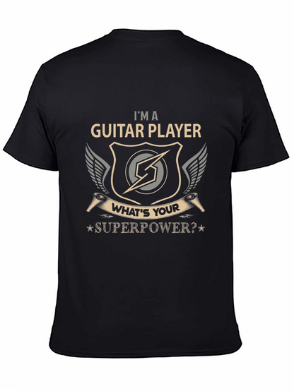 Guitar Player Superpower T-Shirt - Musician Tee