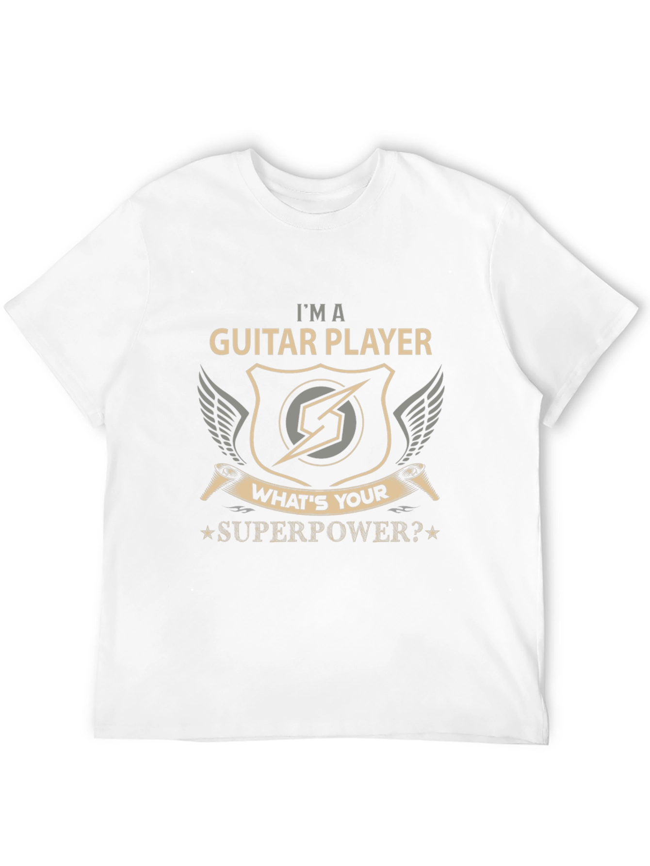 Guitar Player Superpower T-Shirt - Musician Tee