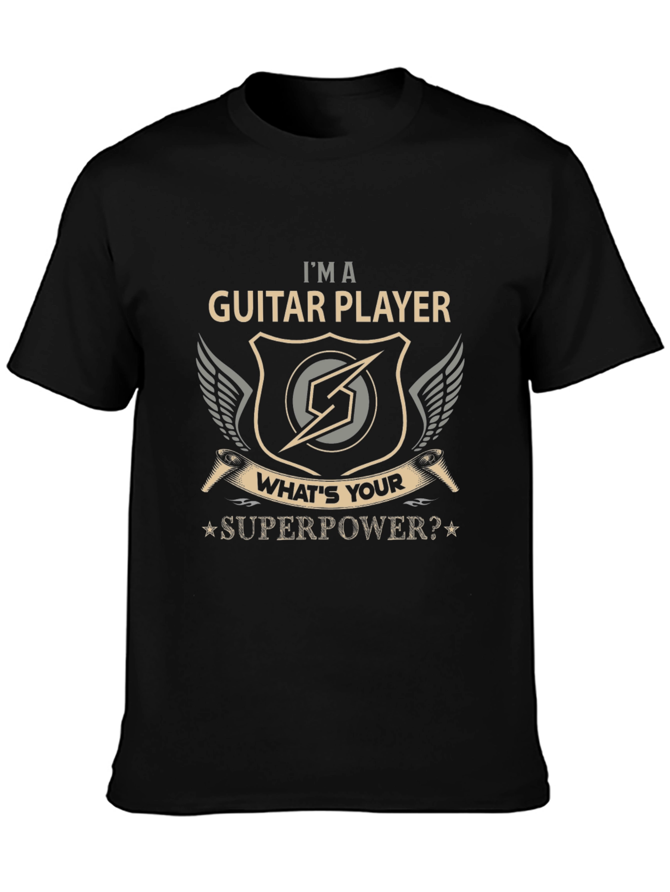 Guitar Player Superpower T-Shirt - Musician Tee