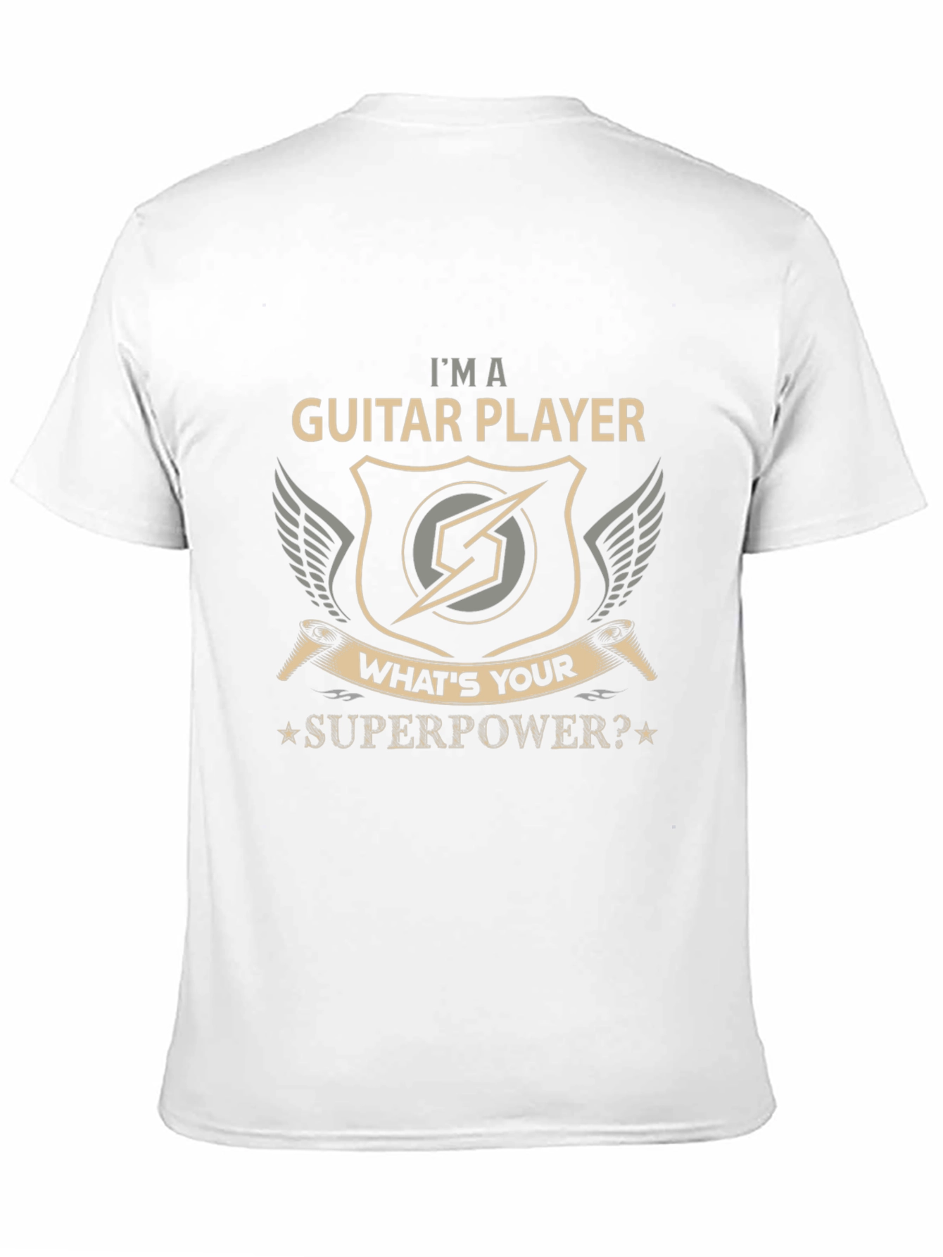 Guitar Player Superpower T-Shirt - Musician Tee