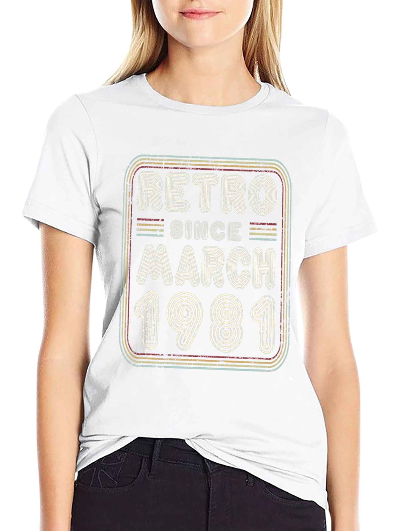 Retro Since March 1981 Graphic T-Shirt
