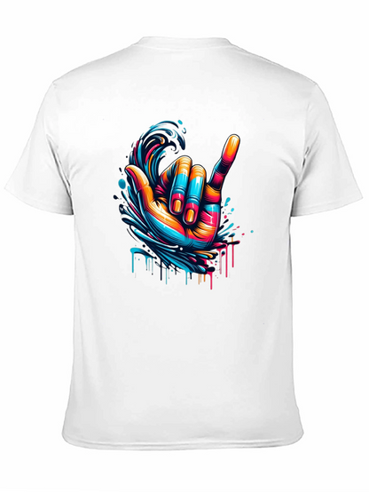 Hang Loose Graphic Tee - Black