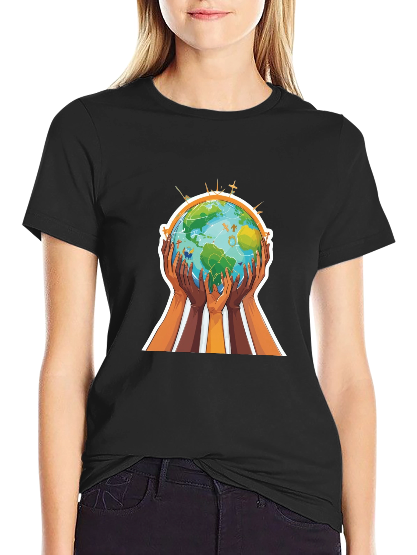 Unity World Graphic Tee - Black