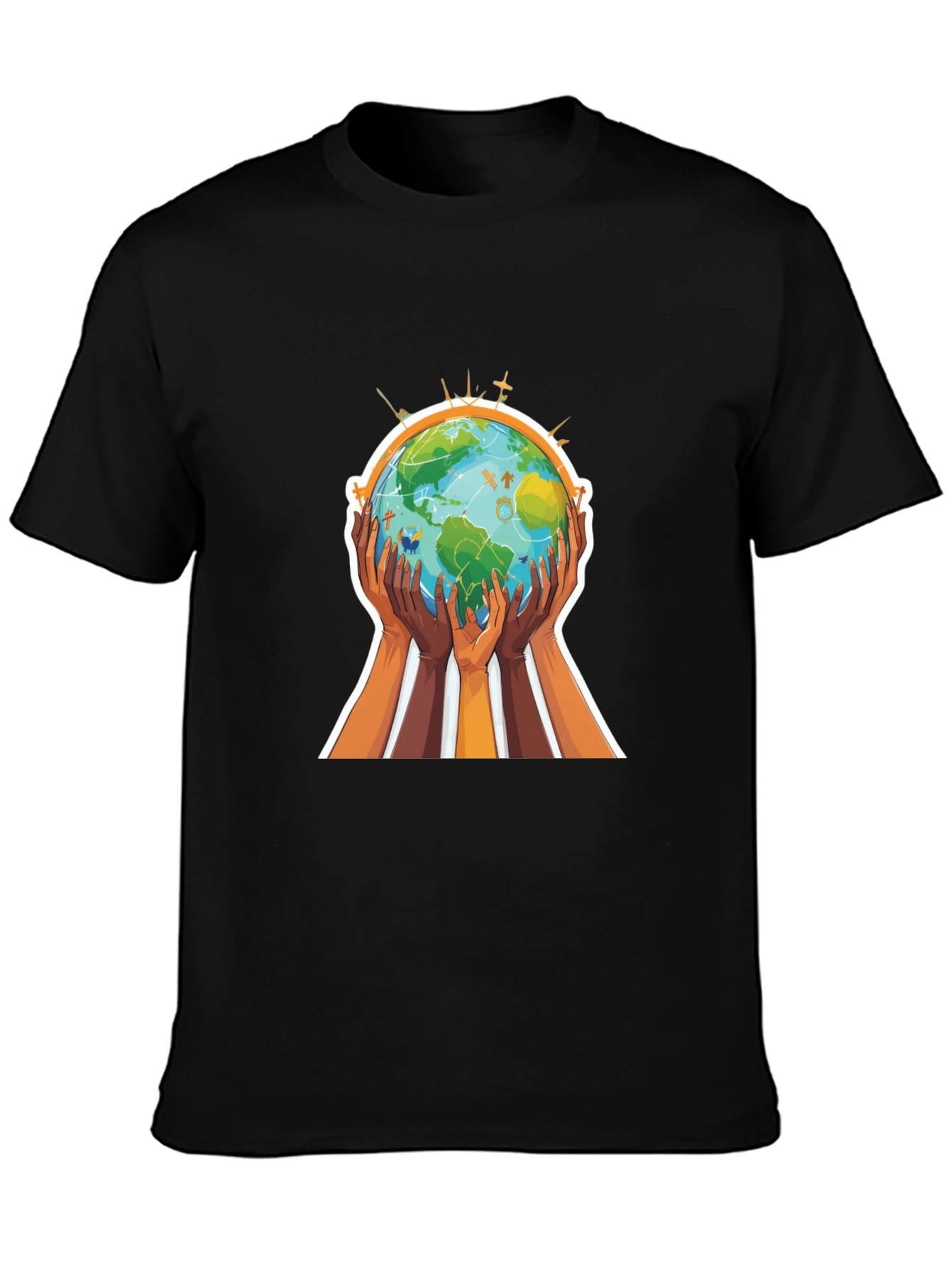 Unity World Graphic Tee - Black