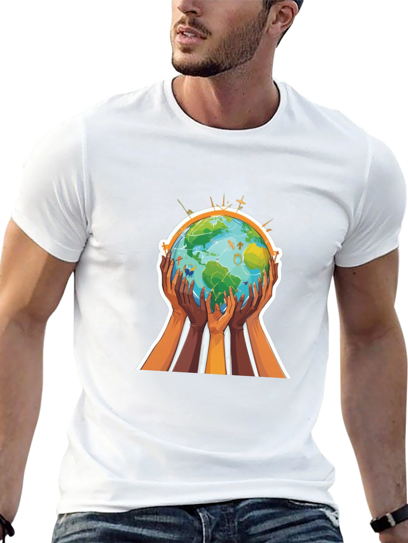 Unity World Graphic Tee - Black