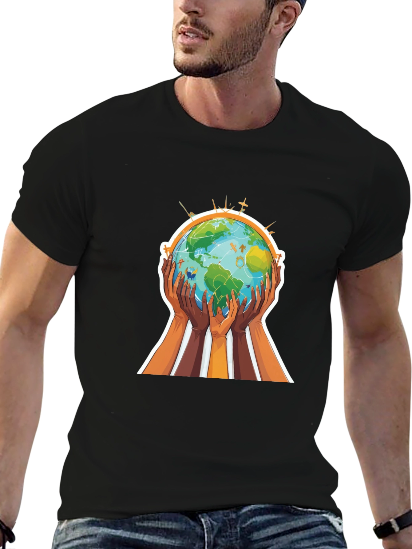 Unity World Graphic Tee - Black