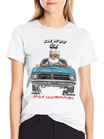 Im Not Old Im Classic Car Graphic Tee