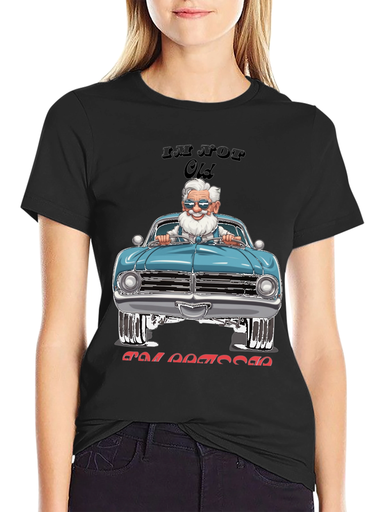 Im Not Old Im Classic Car Graphic Tee