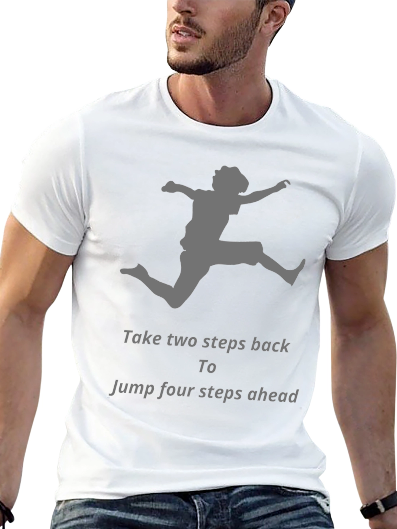 Motivational Jumper Graphic T-Shirt