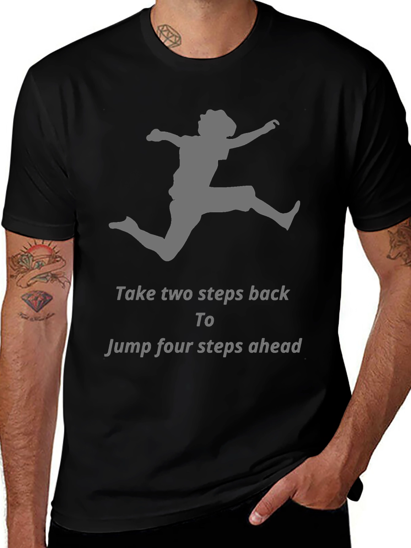 Motivational Jumper Graphic T-Shirt