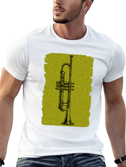 Trumpet Graphic T-Shirt - Musician Tee