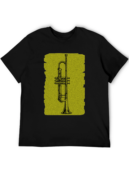 Trumpet Graphic T-Shirt - Musician Tee