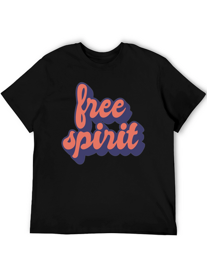 Free Spirit Graphic T-Shirt - Soft Cotton Tee