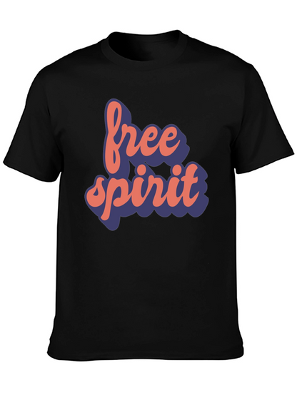 Free Spirit Graphic T-Shirt - Soft Cotton Tee