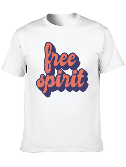 Free Spirit Graphic T-Shirt - Soft Cotton Tee