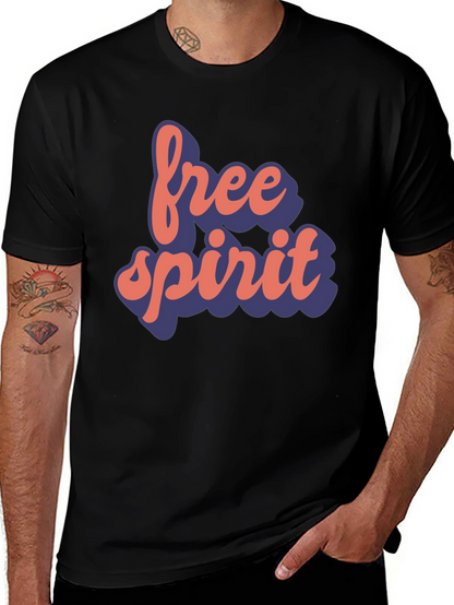 Free Spirit Graphic T-Shirt - Soft Cotton Tee