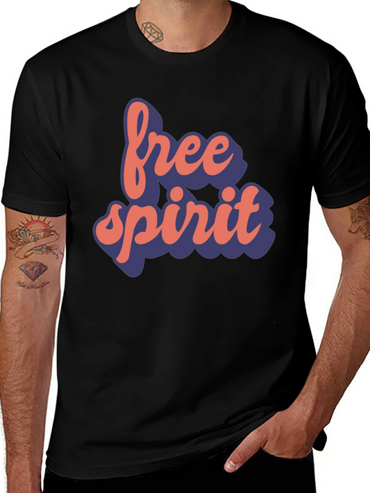 Free Spirit Graphic T-Shirt - Soft Cotton Tee