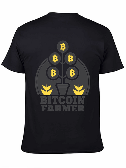 Bitcoin Farmer Graphic T-Shirt