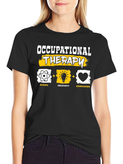 Occupational Therapy T-Shirt - Science Creativity Compassion