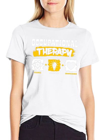 Occupational Therapy T-Shirt - Science Creativity Compassion