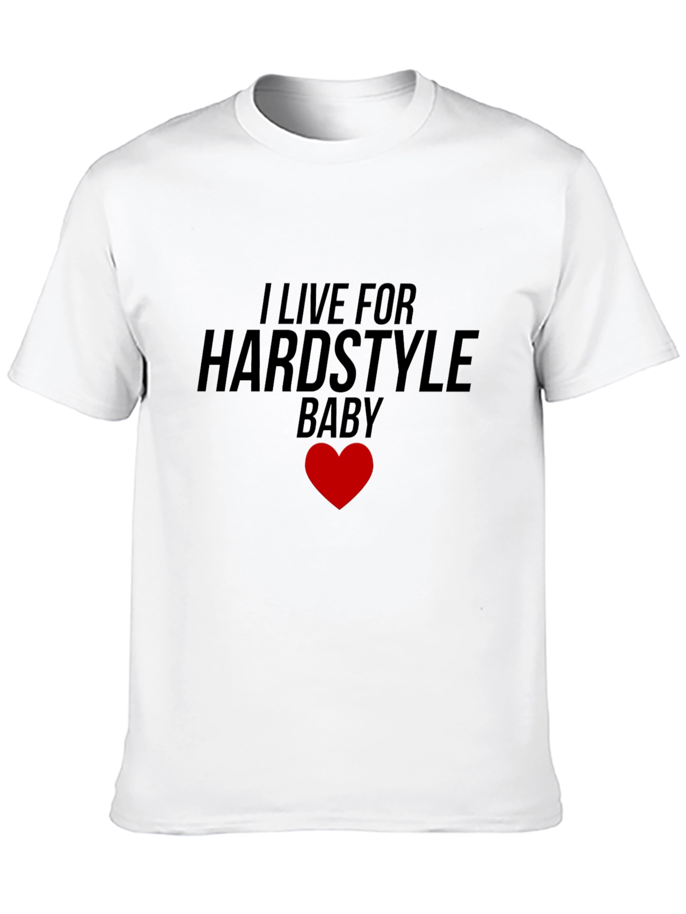 Hardstyle Baby Tee - Music Lovers Black T-Shirt