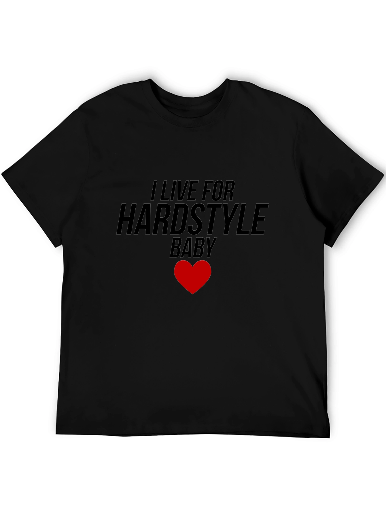 Hardstyle Baby Tee - Music Lovers Black T-Shirt