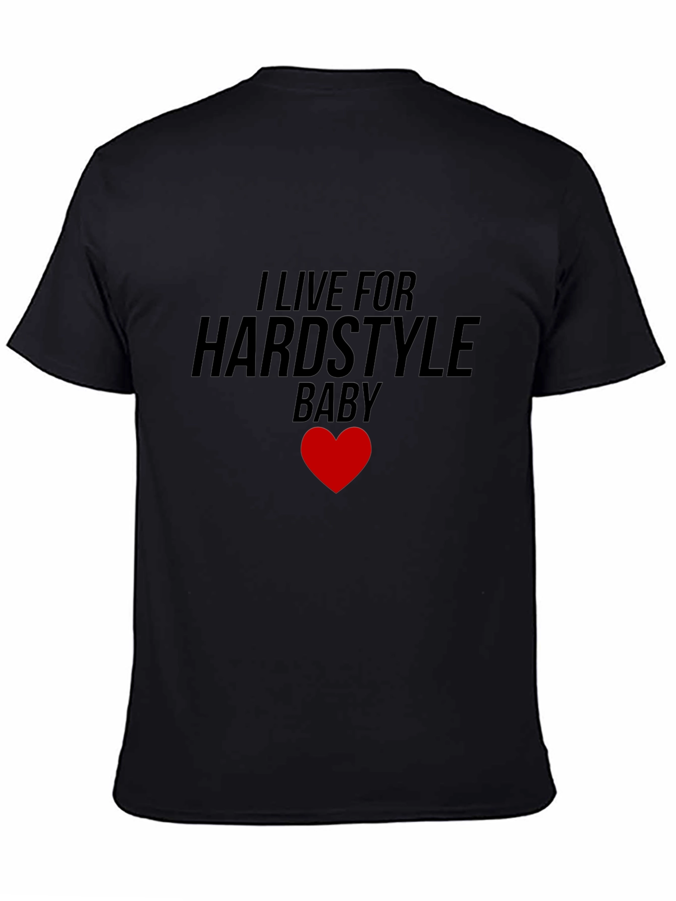 Hardstyle Baby Tee - Music Lovers Black T-Shirt