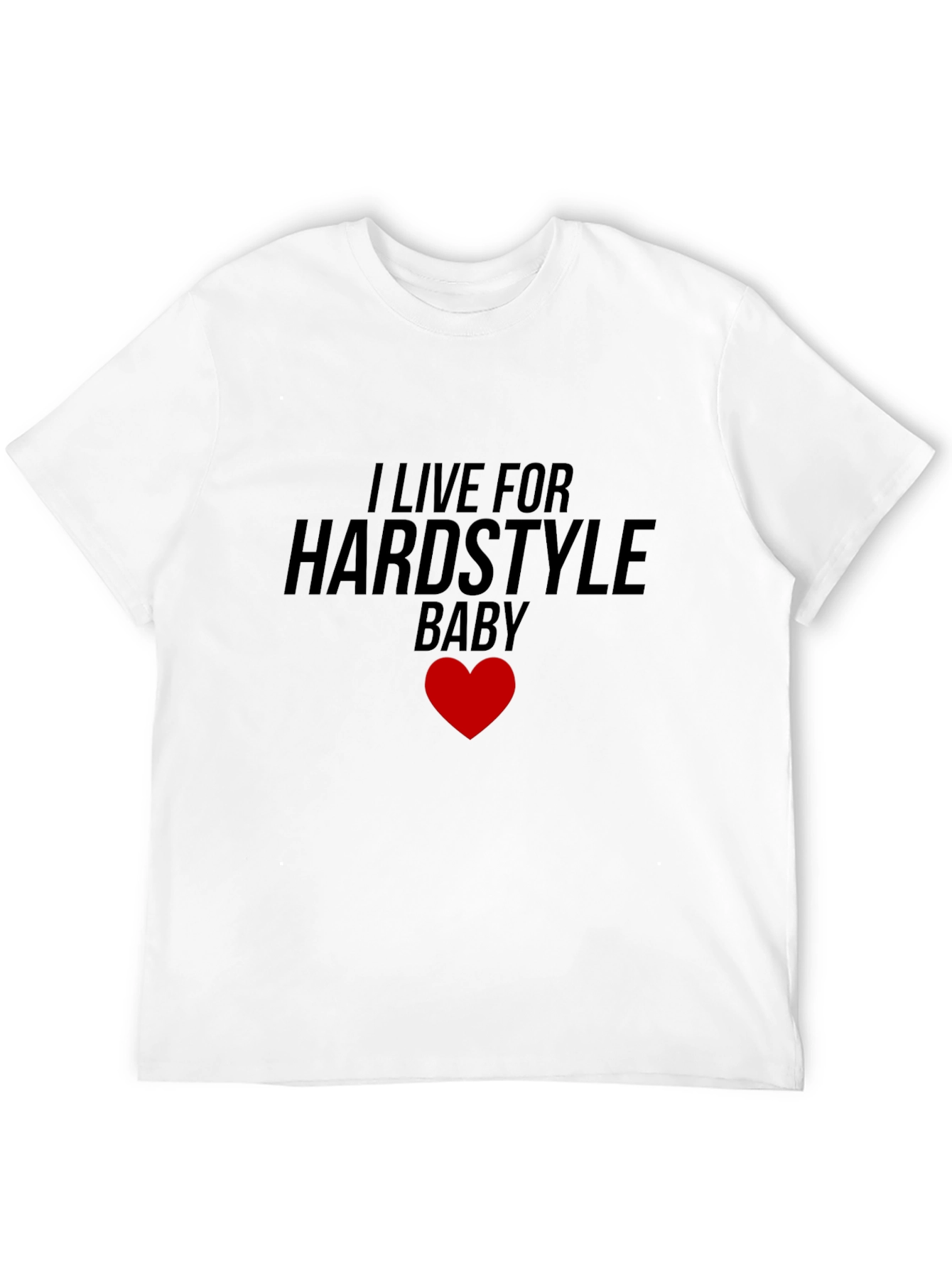 Hardstyle Baby Tee - Music Lovers Black T-Shirt
